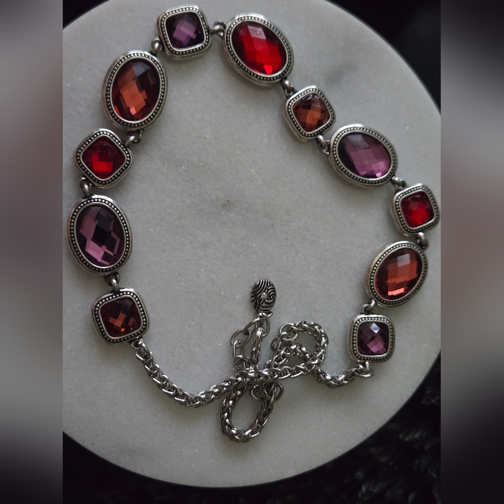 Scroll and Vine Vintage Reversable Necklace